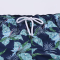 Blue Custom Sublimation Swim Trunks Male Beach Shorts